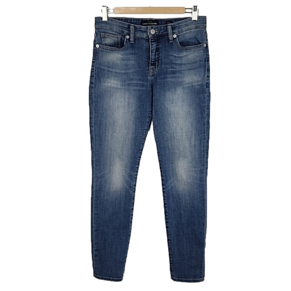 Lucky Brand Women's Ava Skinny Jeans Blue Wash Denim Faded 6/28 Regular